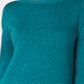 Karen Scott Women's Textured Tunic Sweater Blue Size Small