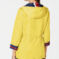 Charter Club Women's Reversible Striped Anorak Yellow Size Large