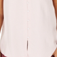 Style & Co Women's Button Down Flutter-Sleeve Top Pink Size X-Small
