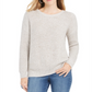 Style & Co Women's Drop Sleeve Ribbed Sweater Brown Size Petite XL