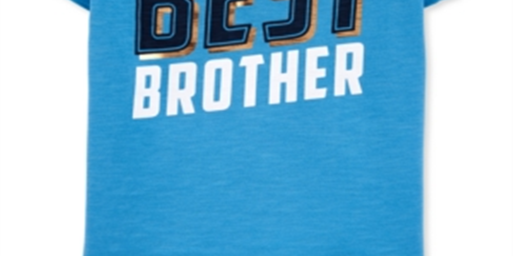 Carter's Toddler Boy's Crew Neck Short Sleeve Graphic T-Shirt Blue Size 3T