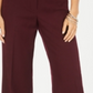 Style & Co Women's Stretch Wide Leg Pants Red Size 4