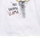 Epic Threads Big Girls No Drama Llama T-Shirt White Size X-Large