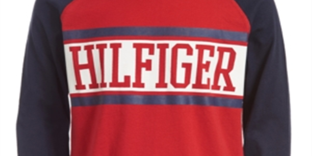 Tommy Hilfiger Little Boy's Davis Colorblocked Logo T-Shirt Red Size 5