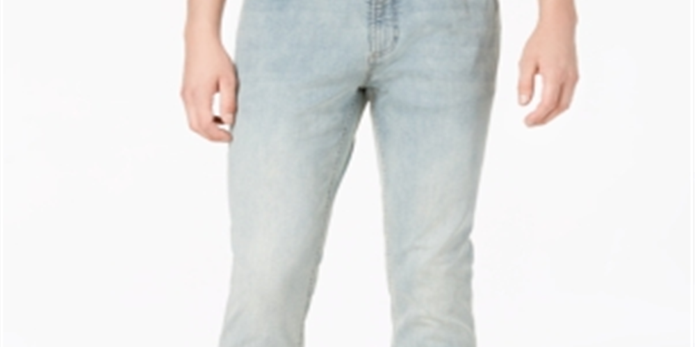 American Rag Men's Slim Fit Stretch Slim Jeans Blue Size 32X34