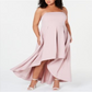 Speechless Women's Sleeveless Maxi Hi Lo Formal Dress Purple Size 20