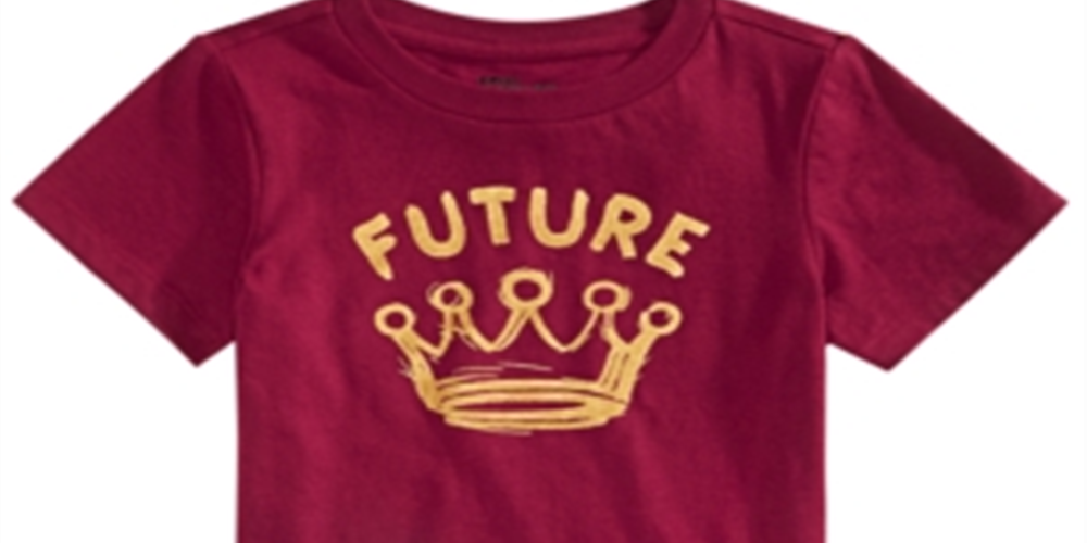 Epic Threads Toddler Boy's Future Print T-Shirt Red Size 2T
