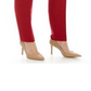 Anne Klein Women's Zippered Wear to Work Pants Red Size 16