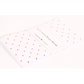 Designer Brand Men's One Wellington Polka Dot Pocket Square White Size Regular