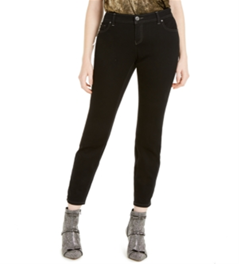 INC International Concepts Women's Skinny Jeans Black Size 2 Petite