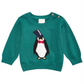 First Impressions Infant Boy's Penguin Sweater Green Size 6-9 Months