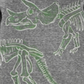 Carter's Toddler Boy's Glow Dinosaur Hooded Snow Yarn Tee Gray Size 2T