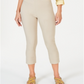 Charter Club Women's Chelsea Pull on Tummy Control Capris Brown Size 4