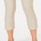 Charter Club Women's Chelsea Pull on Tummy Control Capris Brown Size 4