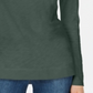 Maison Jules Women's High Low T-Shirt Green Size Small