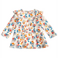 First Impressions Baby Girl's Floral Print Dress White Size 12 Months