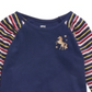 Epic Threads Toddler Girl's Striped Unicorn T-Shirt Blue Size 3T