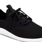 Ideology Women's Lace up Running Sneaker Black Size 9 M