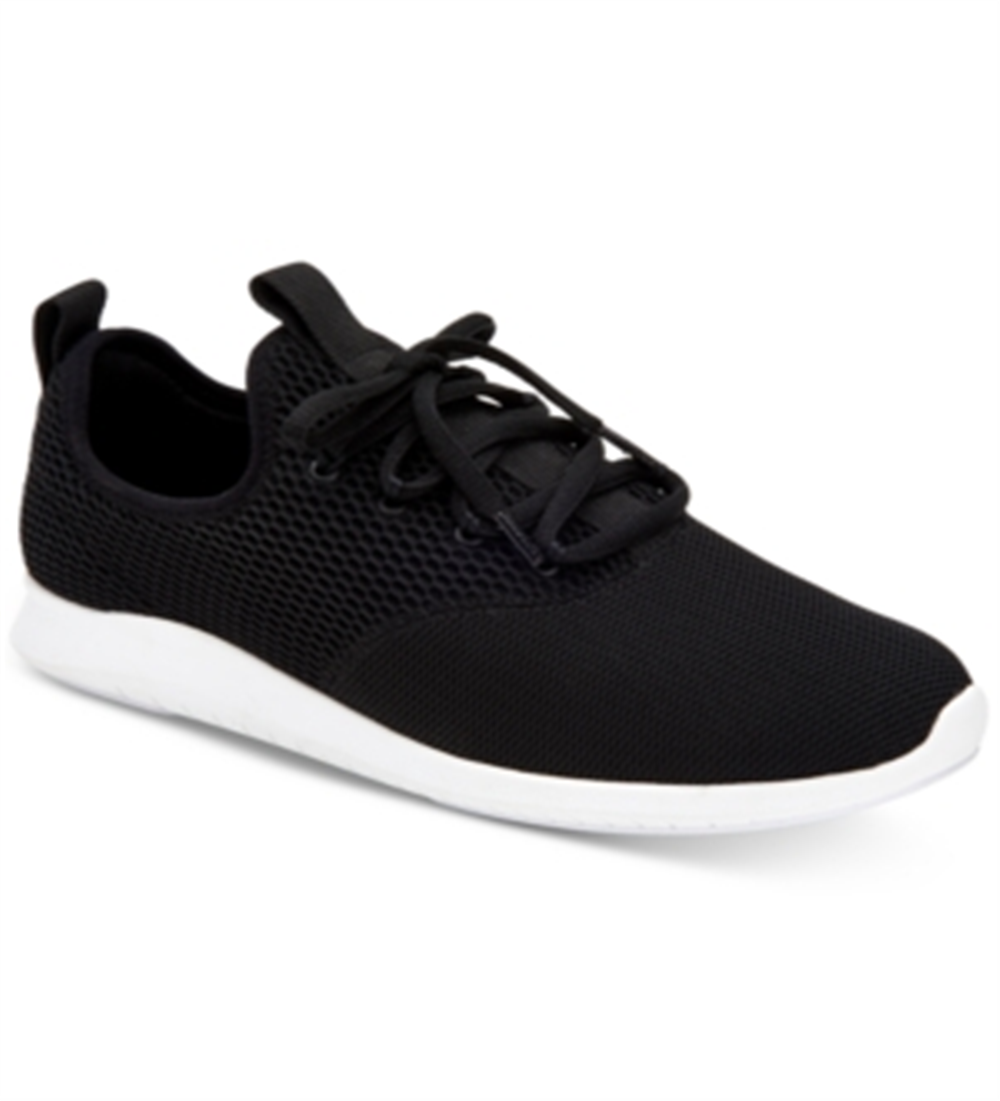 Ideology Women's Lace up Running Sneaker Black Size 9 M