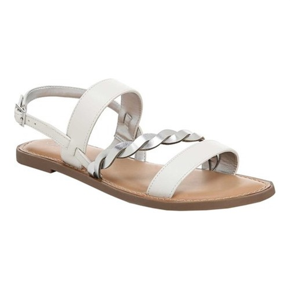Carlos By Carlos Santana Women's Radley Shoes Sandals White Size 9 M