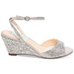 Blue by Betsey Johnson Elora Sandal Silver Size 11 M