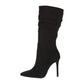 जेनिका सिम्पसन महिलाओं के LYNDY 2 बूट SUEDE काले साइज़ 9.5M
