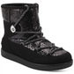 Gbg Guess Women's Logo Sparkle Insert Lace up Detail Cushioned Insulated Aylan Round Toe Snow Boots Black Size 6 M