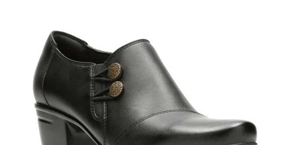 Clarks Women's Emslie Warren Shootie Black Size 9 M
