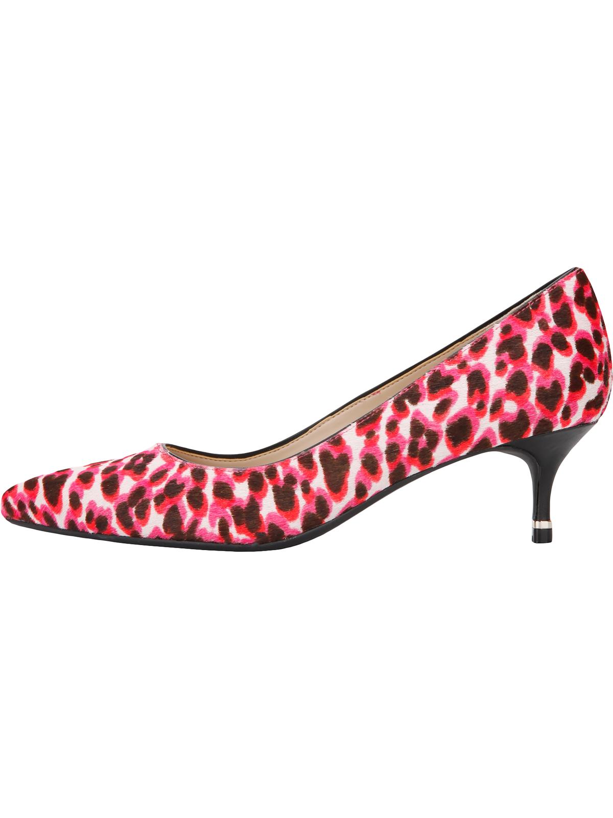 Kenneth Cole New York Women's Morgan Calf Hair Dress Heels Pink Size 7 M