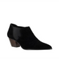 Bella Vita Women's Casual Boots Emilia Suede Bootie Black Size 10 M