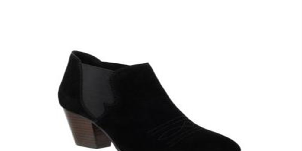 Bella Vita Women's Casual Boots Emilia Suede Bootie Black Size 10 M