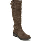 Women S Carlos by Carlos Santana Sabina Knee High Boot Wide Calf Brown Size 9 M
