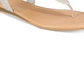 Material Girl Women's Shayleen Open Toe Casual T-Strap Sandals Gray Size 7.5M