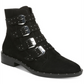 Bar III Women's Margo Faux Suede Ankle Booties Black Size 6.5 M