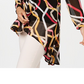 Alfani Women's Printed High Low Tunic Black Size M