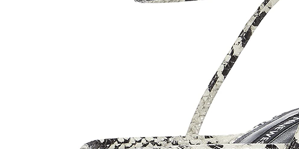 Nine West Women's Nolan Barely There Strappy Sandals Shoes Black Size 5.5