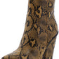Steve Madden Women's Rarely Western Ankle Boots Brown Size 5