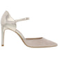 Calvin Klein Womens Roya Patent Leather Dress Heels Gold Size 10 M