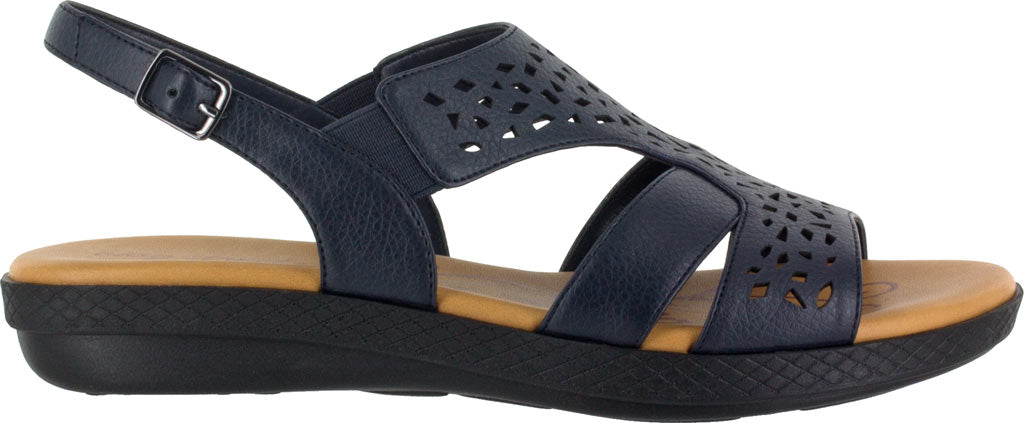 Easy Street Women's Bolt Sandals Shoes Blue Size 9.5