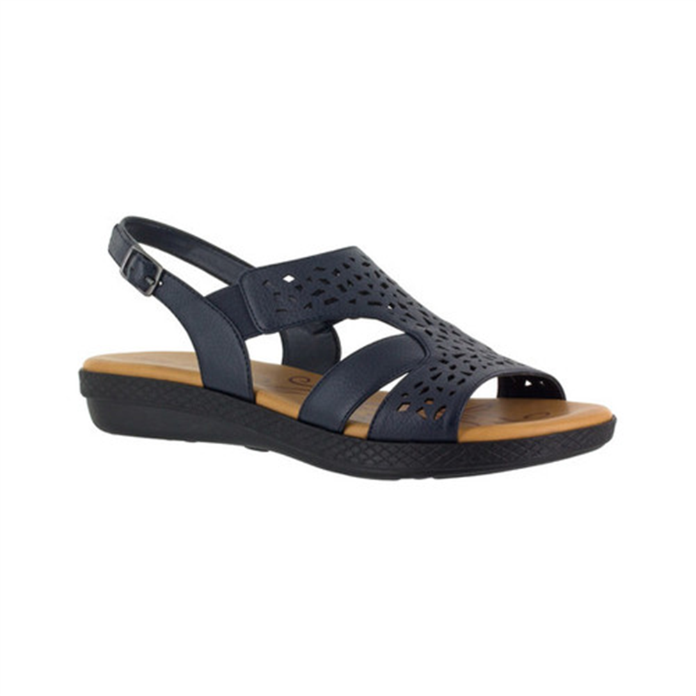 Easy Street Women's Bolt Sandals Shoes Blue Size 9.5