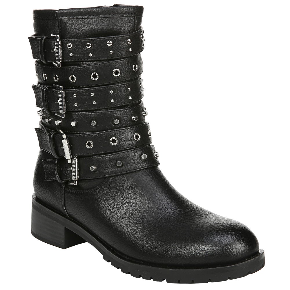 Fergalicious Women's Combat Boots Black Size 6