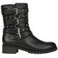Fergalicious Women's Combat Boots Black Size 6