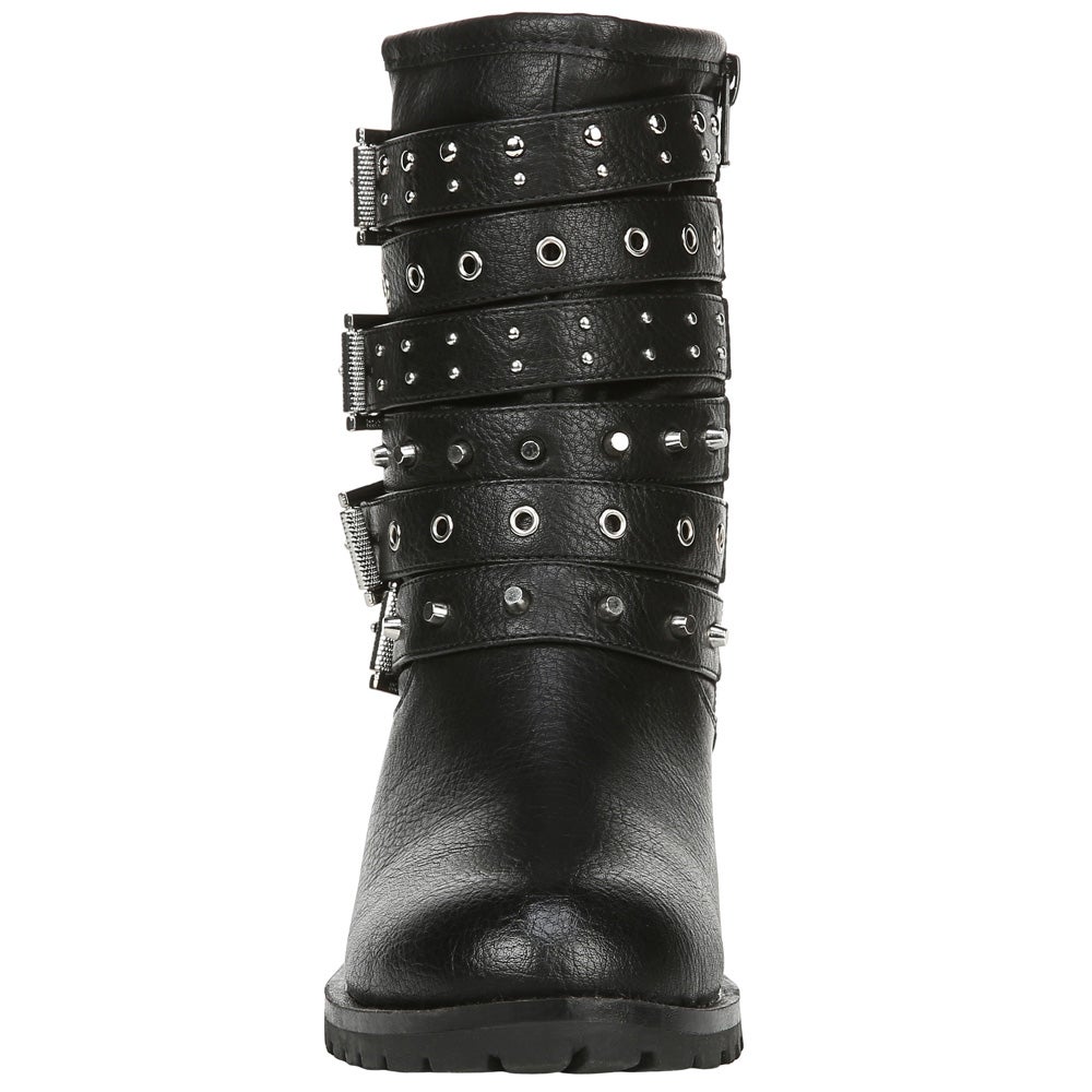 Fergalicious Women's Combat Boots Black Size 6