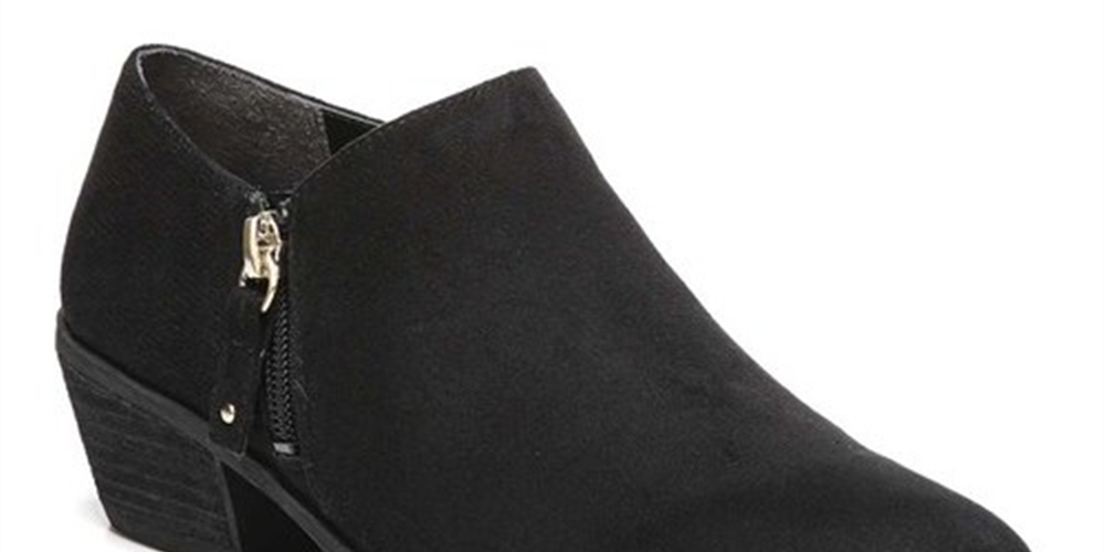 Dr. Scholl's Women's Ankle Boots Oxford Black Size 9.5