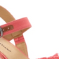 Lucky Brand Women's Margaline Canvas Wedge Espadrilles Orange Size 10 M