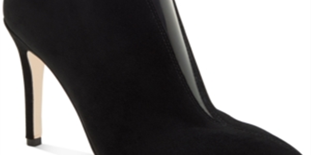 Jessica Simpson Women's Suede from Sole Shoes Black Size 7M