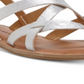 Lucky Brand Women's Ainsley Leather Split Toe Casual Washed Gray Size 9.5