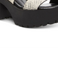 Madden Girl Women's Carterr Platform Sandal Black Size 10 M