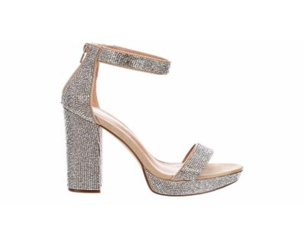 Madden Girl Women's Platform Dress Sandals Blush Size 9 M