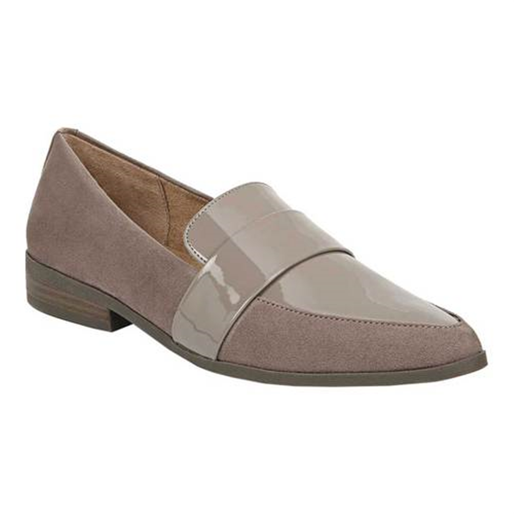 Dr. Scholl's Womens Agnes Almond Toe Loafer Brown Size 7 M